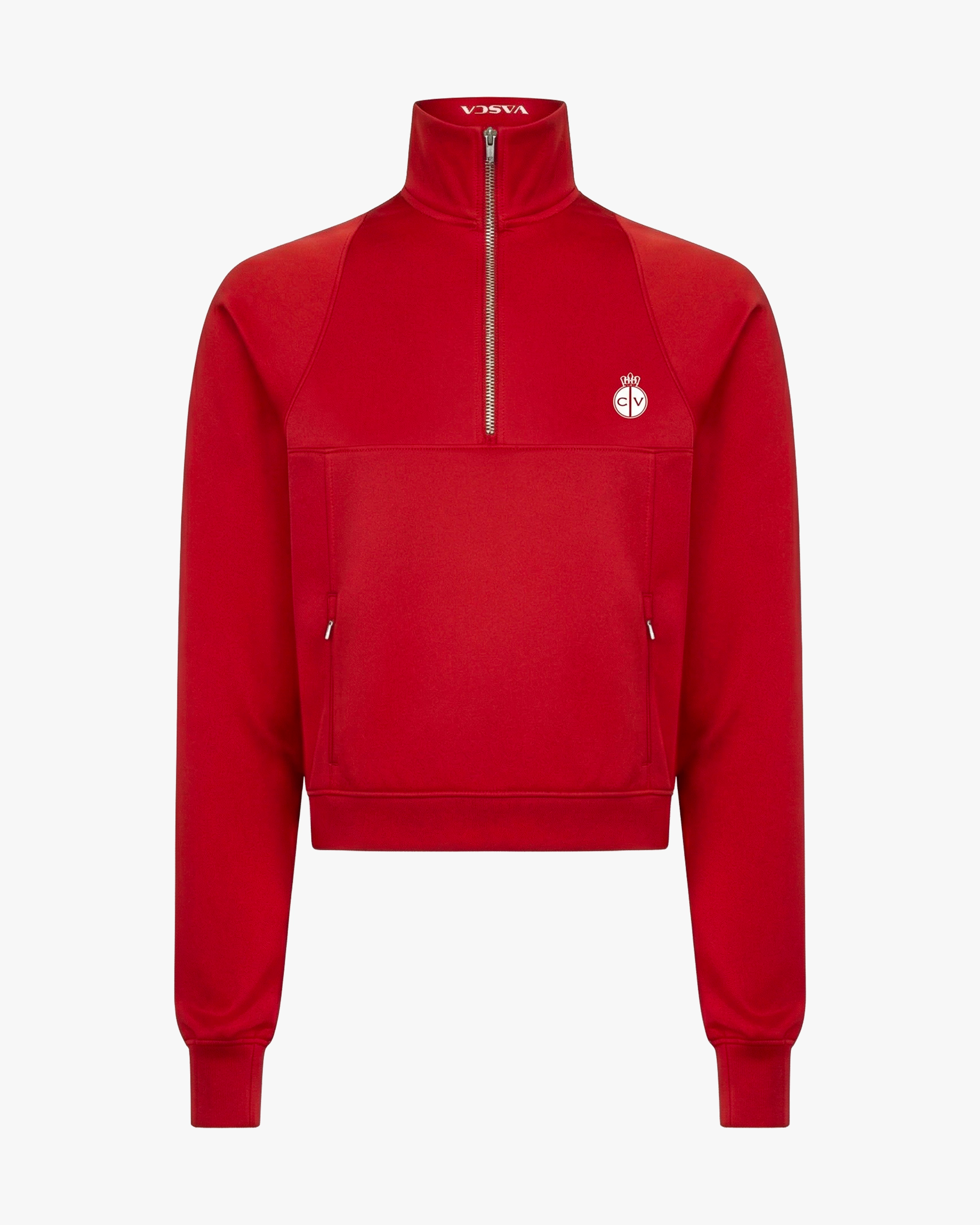 Club Zip Jacket Red